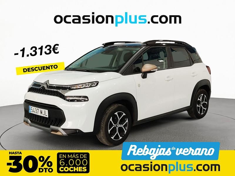 Blanco Usado 2023 Citroën C3 Aircross PureTech SUV | 13.900 € (Precio justo) - Imagen 1/4