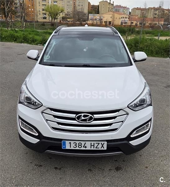 Usado Hyundai Santa Fe 150 CV (110 kW) 2014 Blanco SUV
