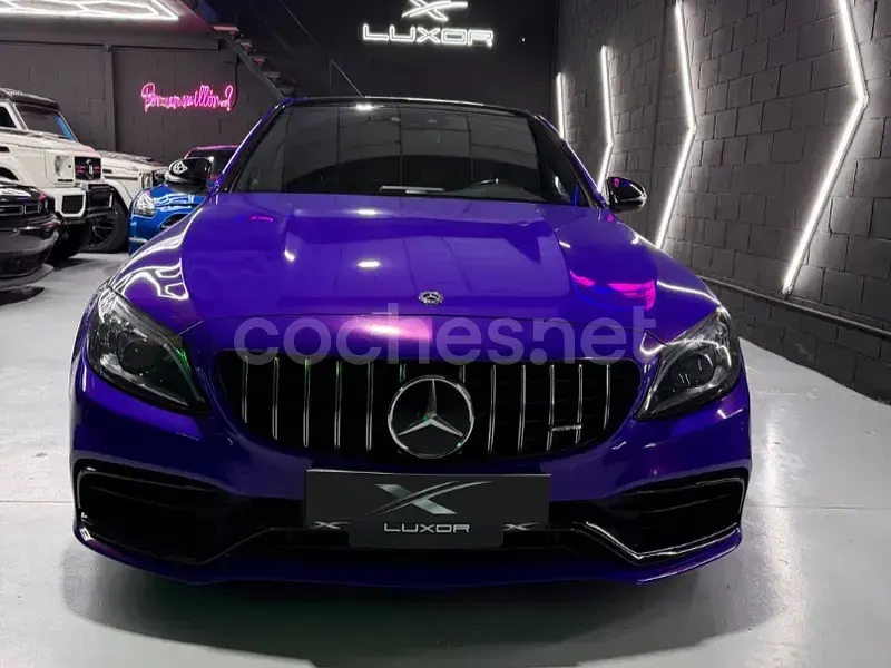 Usado Mercedes C63S AMG 510 CV (375 kW) 2019 Blanco Berlina