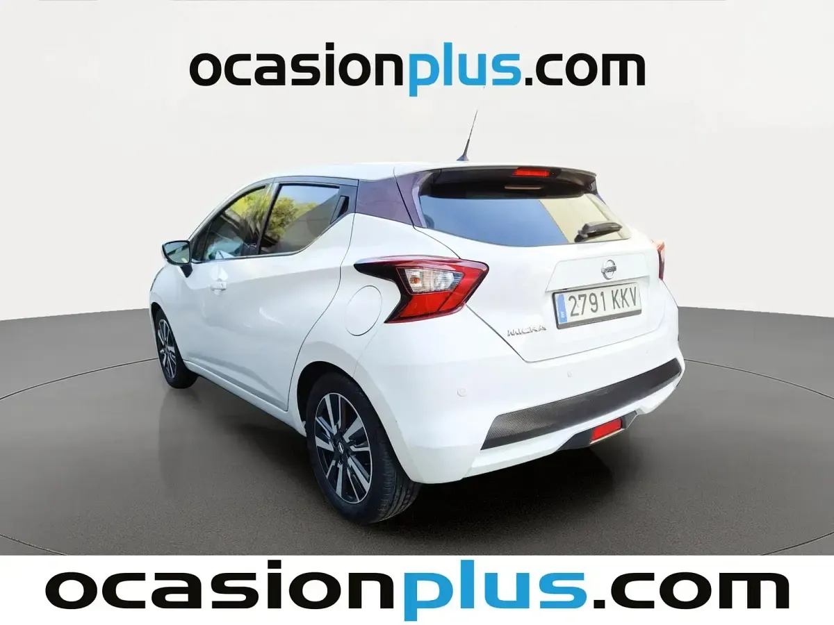 Usado Nissan Micra Acenta 71 CV (52 kW) 2018 Blanco Utilitario