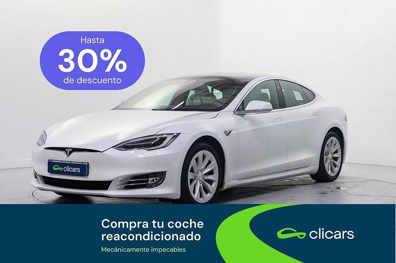 Usado Tesla Model S Long Range AWD 580 kW (789 CV) 2020 Blanco Utilitario