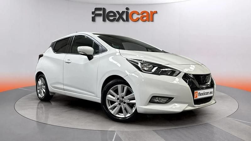 Usado Nissan Micra N-Connecta 101 CV (74 kW) 2021 Blanco Utilitario