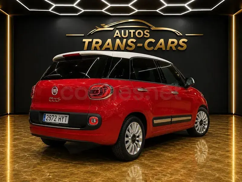 Usado Fiat 500L Pop Star 85 CV (62 kW) 2014 Rojo Monovolumen