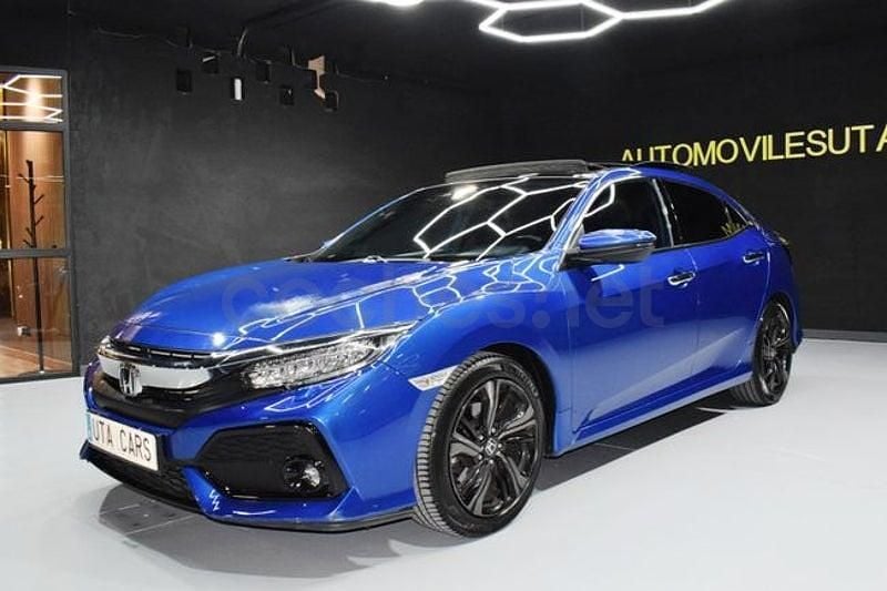 Usado Honda Civic Prestige 182 CV (133 kW) 2019 Azul Berlina
