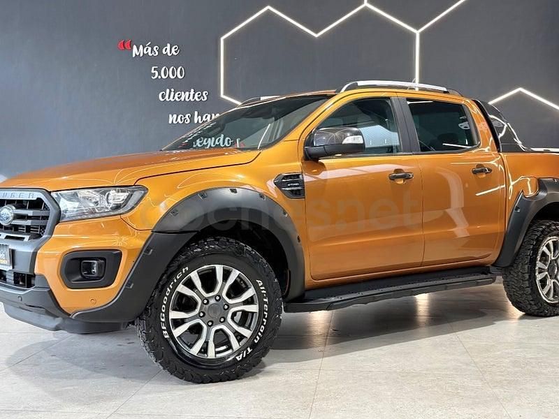 Usado Ford Ranger Wildtrack 213 CV (156 kW) 2020 Naranja Pickup/Camioneta