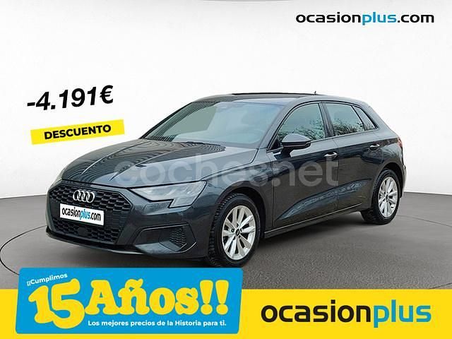 Gris / plata Usado 2023 Audi A3 Sportback e-tron Advanced Plus Berlina | 24.990 € (Precio justo) - Imagen 1/4