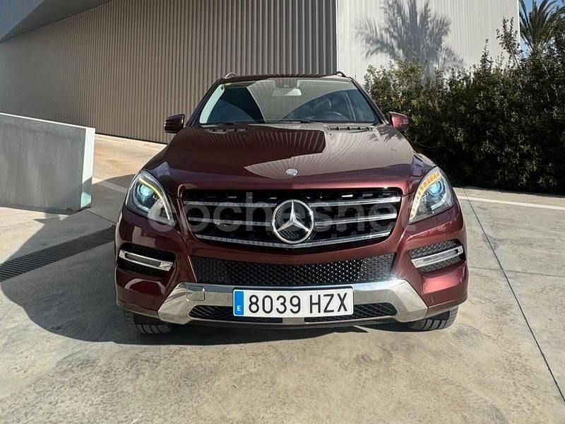 Usado Mercedes ML350 306 CV (225 kW) 2014 Granate SUV