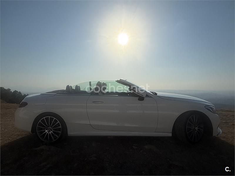 Usado Mercedes C250 204 CV (150 kW) 2018 Blanco Descapotable