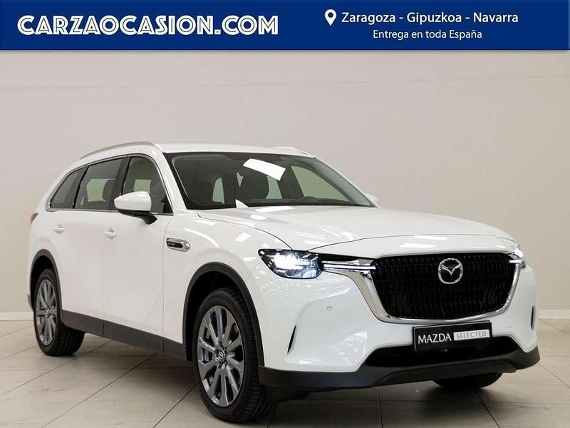 Nuevo Mazda CX-80 Exclusive-Line 254 CV (186 kW) 2025 Blanco SUV