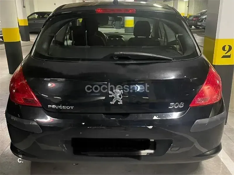 Usado Peugeot 308 Sport 110 CV (80 kW) 2008 Negro Berlina