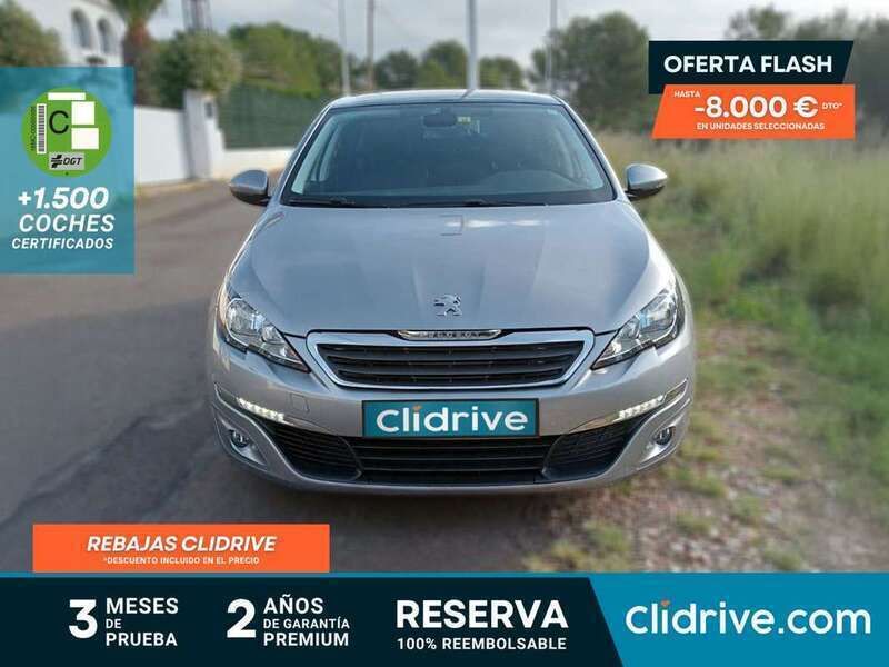 Gris Usado 2015 Peugeot 308 Allure Familiar | 11.690 € (Precio justo) - Imagen 1/4