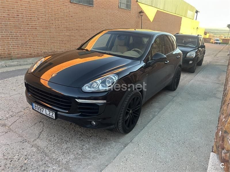Occasion Porsche Cayenne Platinum Edition 262 PK (192 kW) 2016 Zwart SUV