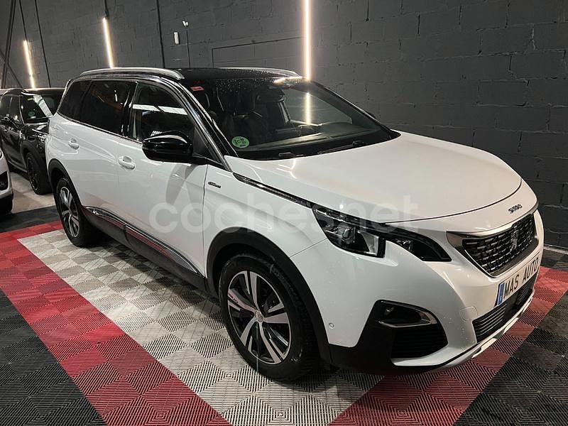 Blanco Usado 2017 Peugeot 5008 GT-line SUV | 15.490 € (Precio justo) - Imagen 1/4