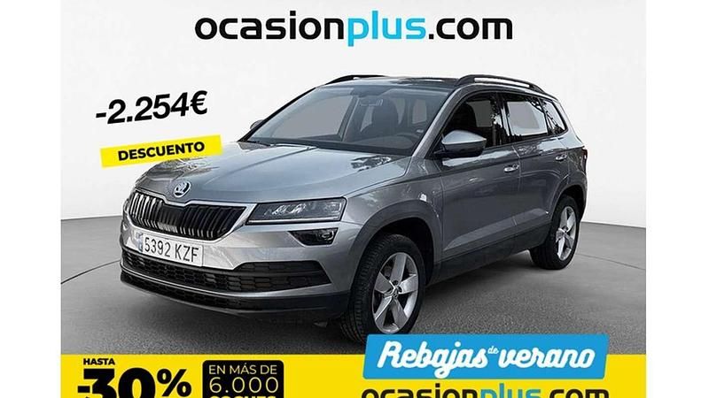 Gris Usado 2019 Skoda Karoq Ambition SUV | 16.546 € (Buen precio) - Imagen 1/4