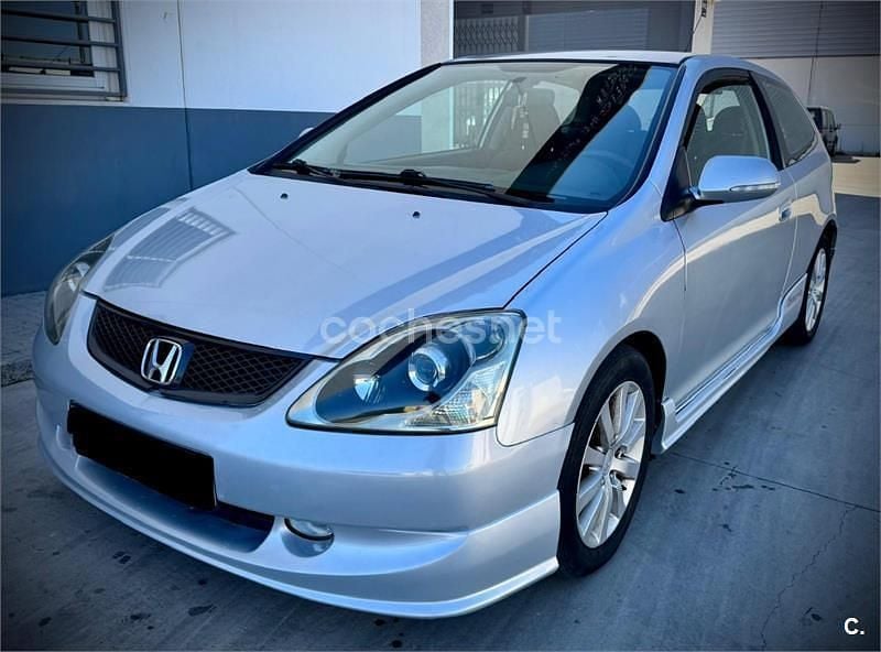 Usado Honda Civic Sport 100 CV (73 kW) 2004 Gris / plata Berlina