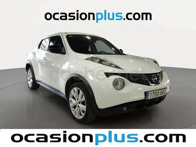 Usado Nissan Juke N-TEC 110 CV (80 kW) 2013 Blanco SUV