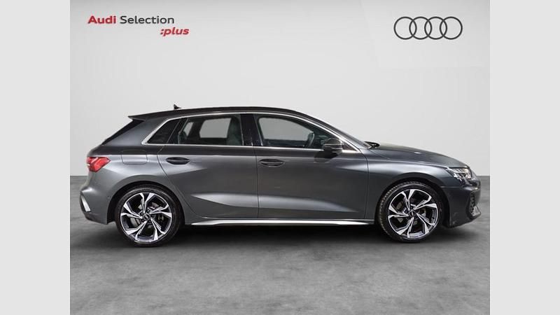 Usado Audi A3 S-Line 150 CV (110 kW) 2024 Gris daytona efecto perla Berlina