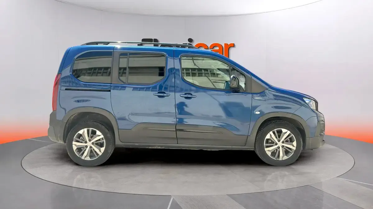 Usado Peugeot Rifter GT-line 131 CV (96 kW) 2018 Azul Monovolumen