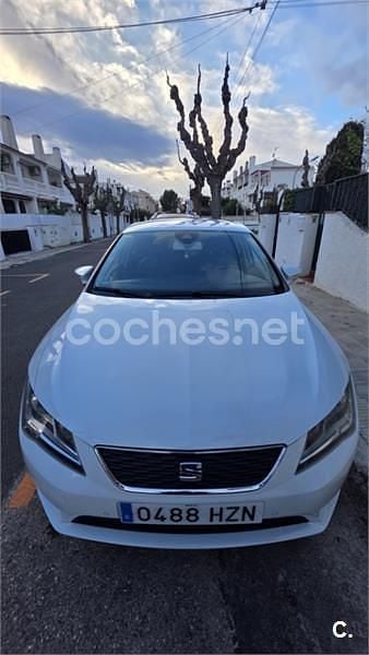 Usado Seat Leon I-Tech 150 CV (110 kW) 2014 Blanco Berlina