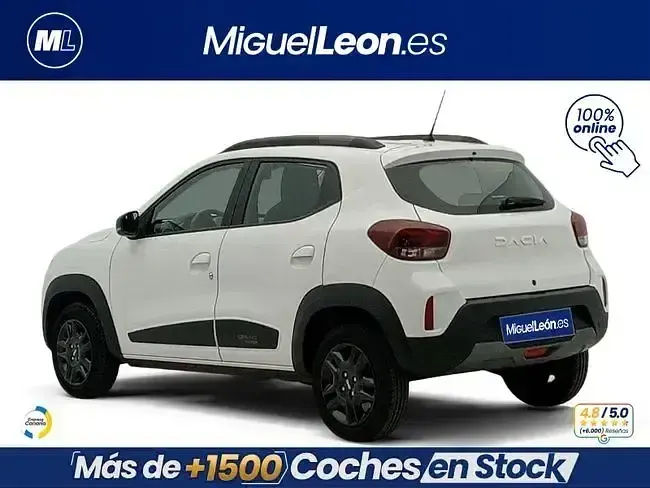 Käytetty Dacia Spring Expression 47 kW (65 HP) 2023 Valkoinen Viistoperä