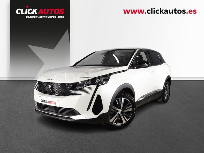 Blanco Usado 2022 Peugeot 3008 Allure SUV | 18.400 € (Precio justo) - Imagen 1/4