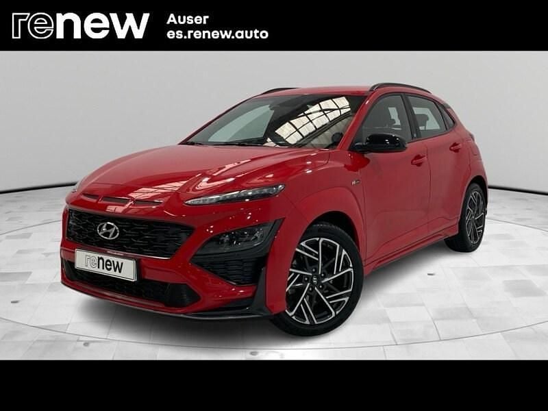 Usado Hyundai Kona N Line 120 CV (88 kW) 2023 Rojo SUV