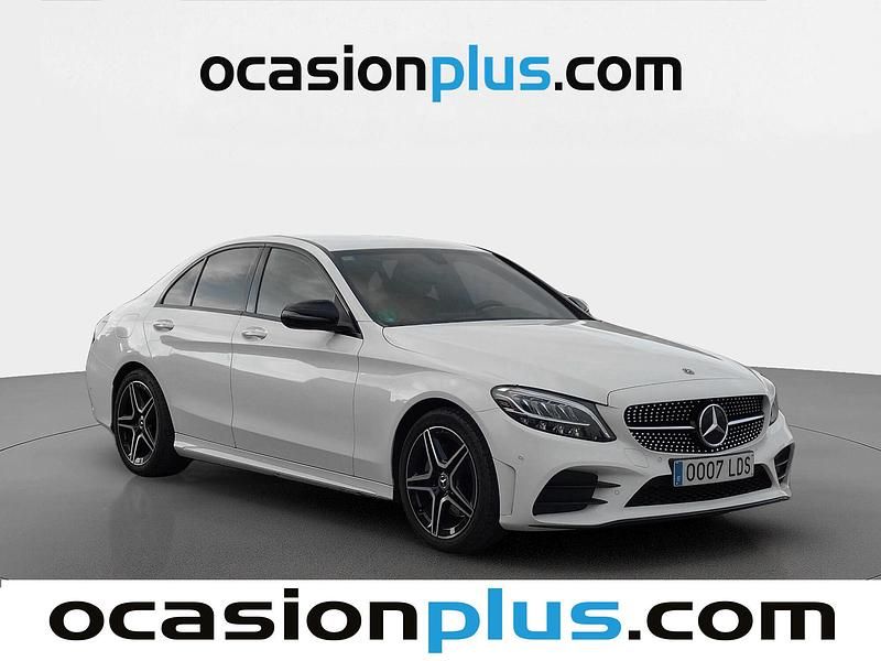 Usado Mercedes C200 160 CV (117 kW) 2020 Blanco Berlina