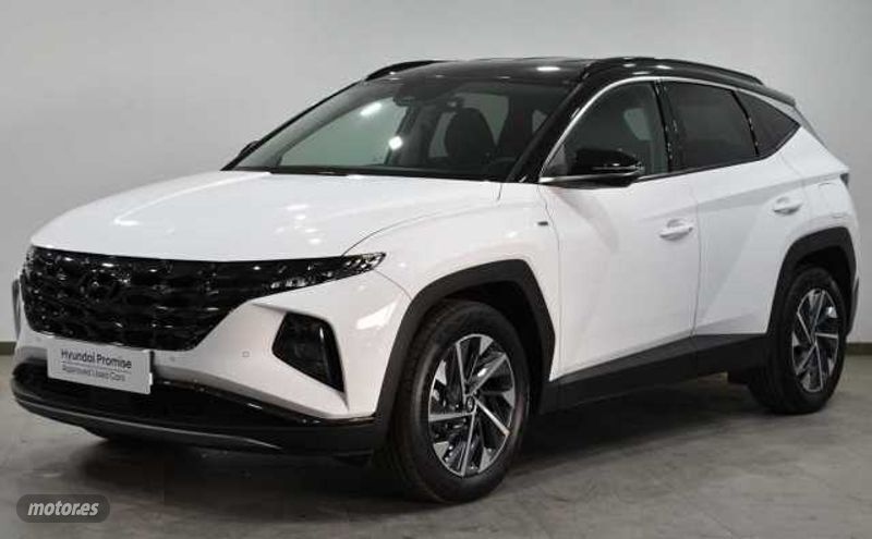 Polar white/phantom black Usado 2022 Hyundai Tucson SUV | 28.500 € (Un poco caro) - Imagen 1/3