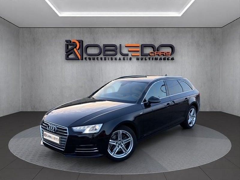 Usado Audi A4 S-Line 150 CV (110 kW) 2017 Negro Familiar