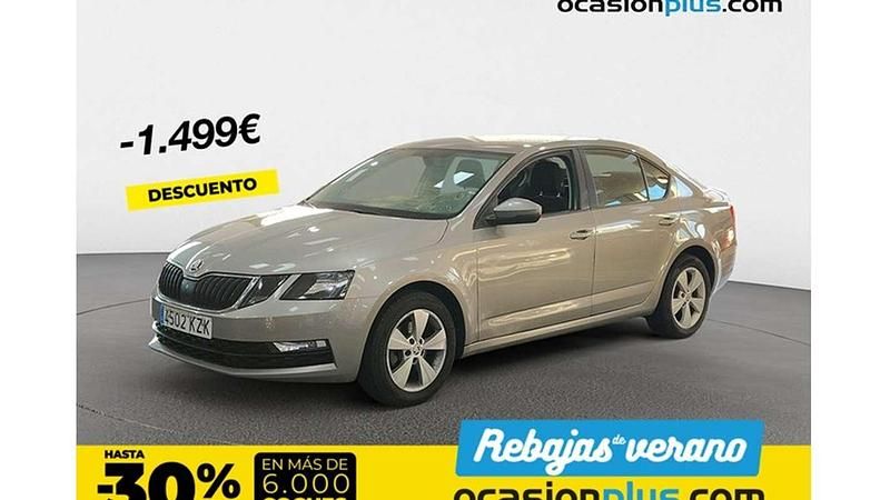 Beige Usado 2019 Skoda Octavia Ambition Utilitario | 14.991 € (Precio justo) - Imagen 1/4