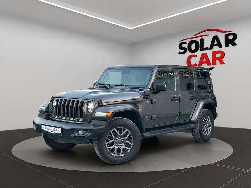 Negro Usado 2021 Jeep Wrangler Unlimited SUV | 82.697 € - Imagen 1/4