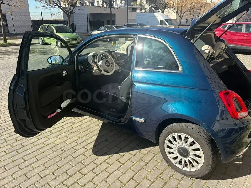 Usado Fiat 500 Pop 69 CV (50 kW) 2019 Azul Berlina