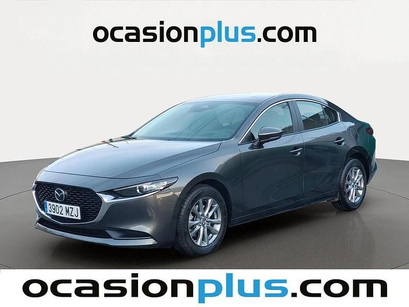 Gris Usado 2025 Mazda 3 Prime-Line Berlina | 21.819 € - Imagen 1/4