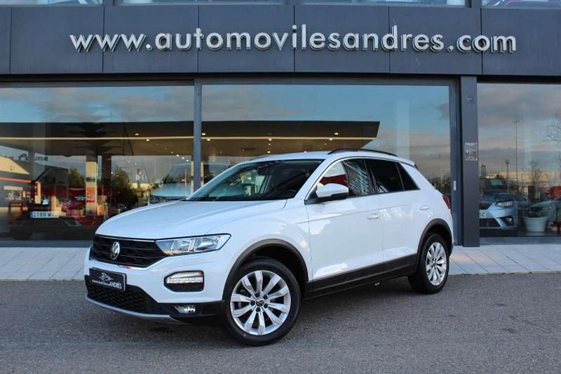Blanco Usado 2021 VW T-Roc Advance SUV | 19.900 € (Precio justo) - Imagen 1/4