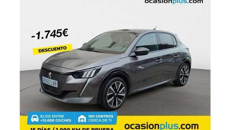 Gris Usado 2022 Peugeot 208 GTi Utilitario | 17.455 € (Caro) - Imagen 1/4