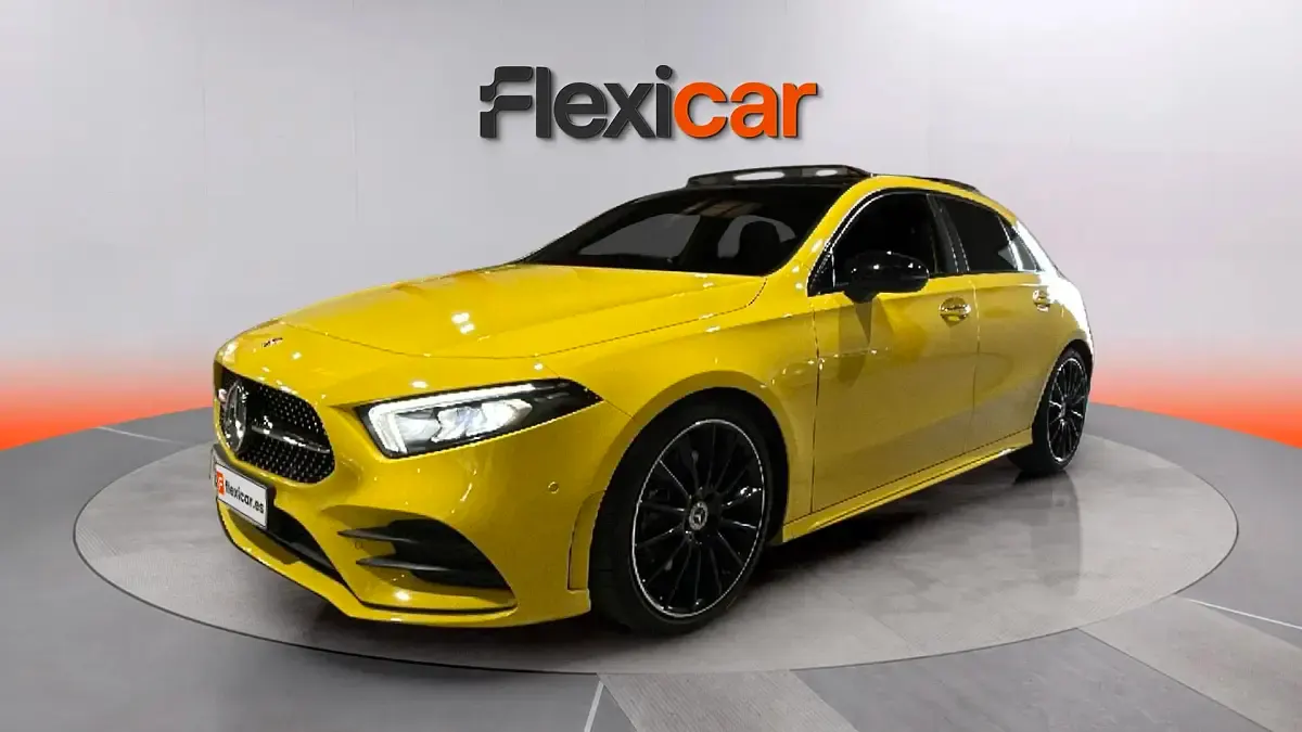 Usado Mercedes A220 190 CV (139 kW) 2019 Amarillo Berlina