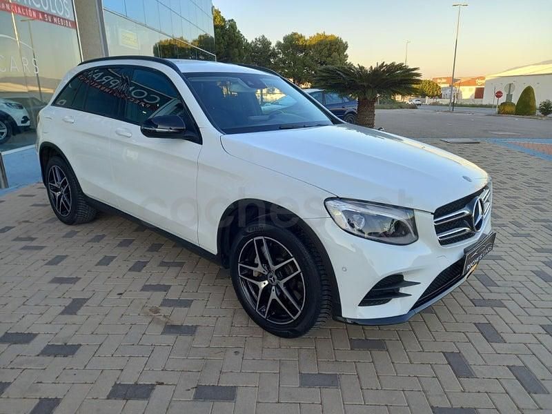 Usado Mercedes GLC250 204 CV (150 kW) 2017 Blanco SUV