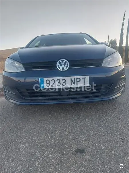 Usado VW Golf VII Edition 105 CV (77 kW) 2015 Azul Familiar