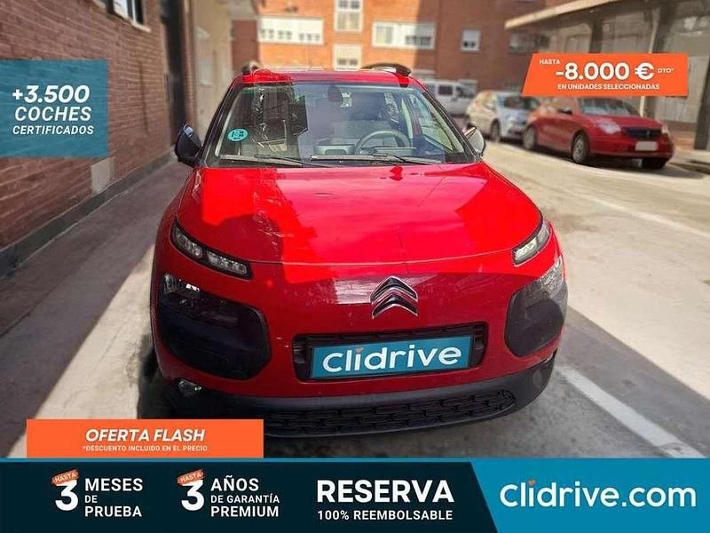 Usado Citroën C4 Cactus Feel 99 CV (72 kW) 2015 Rojo Utilitario
