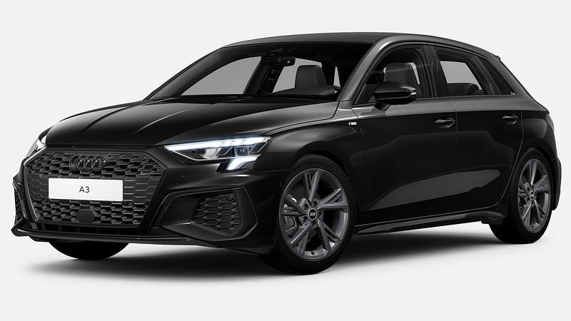 Usado Audi A3 Premium 150 CV (110 kW) 2022 Negro Berlina