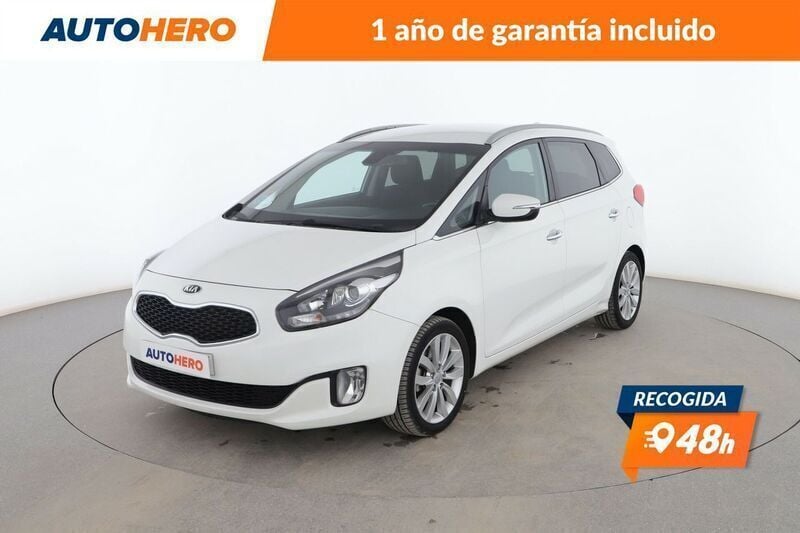 Blanco Usado 2016 Kia Carens 2 Monovolumen | 12.799 € (Precio justo) - Imagen 1/3