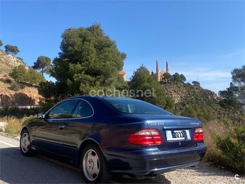 Usado Mercedes CLK230 Elegance 193 CV (141 kW) 1999 Azul Coupe