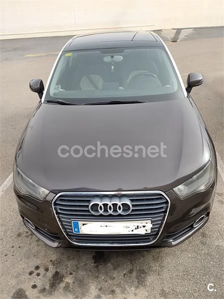 Usado Audi A1 Attraction 90 CV (66 kW) 2013 Marrón Utilitario