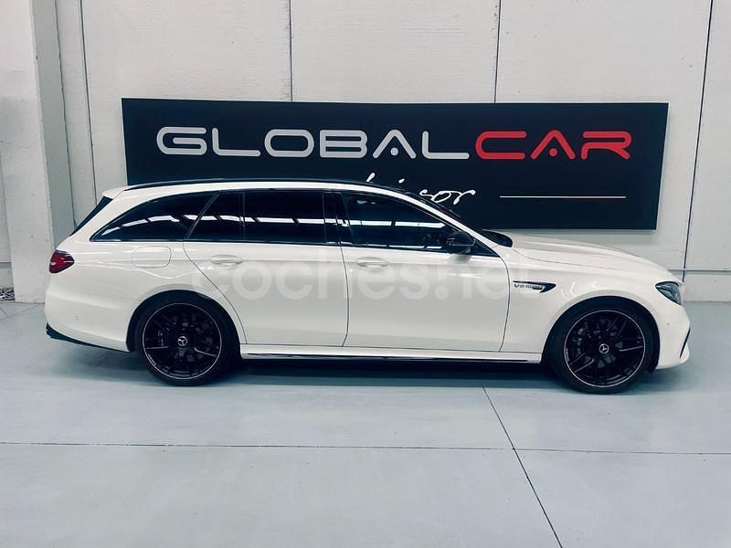 Usado Mercedes E63 AMG 571 CV (419 kW) 2018 Blanco Familiar