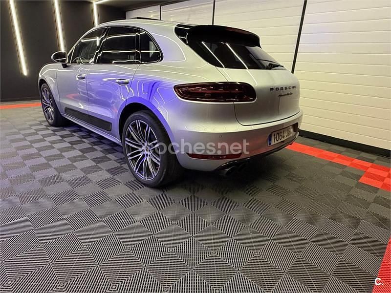 Usado Porsche Macan Turbo 400 CV (294 kW) 2014 Gris / plata SUV