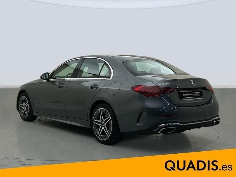 Usado Mercedes C300e AMG line 313 CV (230 kW) 2024 Gris Berlina