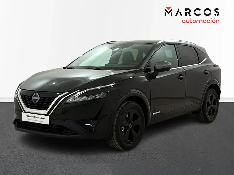 Usado Nissan Qashqai Black Edition 190 CV (139 kW) 2024 Midnight black skyline grey metalizado SUV