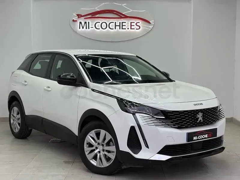 Usado Peugeot 3008 Active 130 CV (95 kW) 2021 Blanco SUV