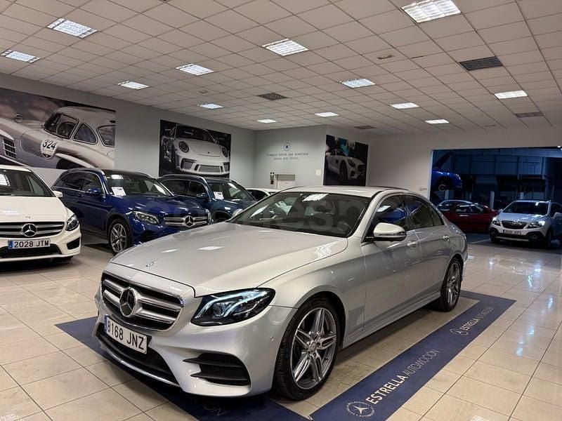 Usado Mercedes E350 258 CV (189 kW) 2016 Gris / plata Berlina