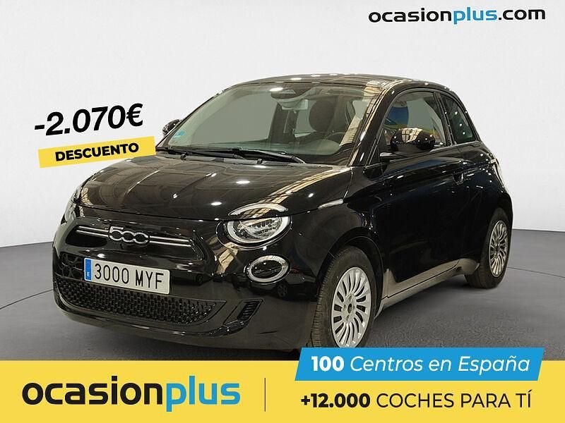 Negro Usado 2022 Fiat 500e Icon Utilitario | 12.490 € (Buen precio) - Imagen 1/4